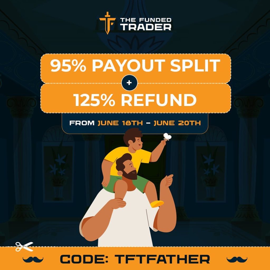 thefundedtrader's Father's Day Promotion