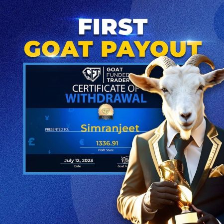 Exciting News! A Remarkable Achievement at GoatFundedTrader!