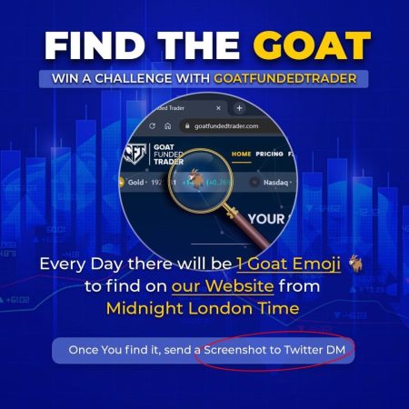 Discover the Thrilling “Find the Goat” Emoji Challenge by GoatFundedTrader!