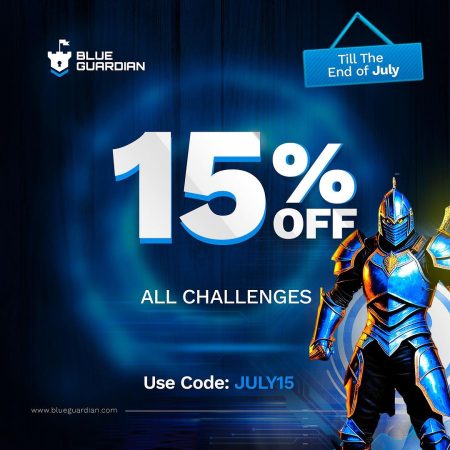 Unleash Your Adventurous Side with BlueGuardian’s Massive July Discount: 15% Off All Challenges!