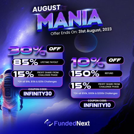 Unlock Exclusive Trading Offers: August Mania at FundedNext!