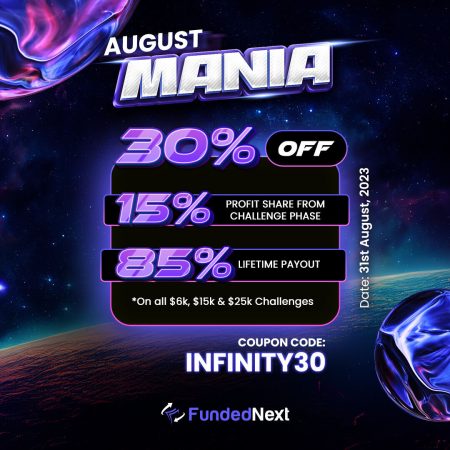 August Mania: Unleash Exclusive Trading Offers at FundedNext!