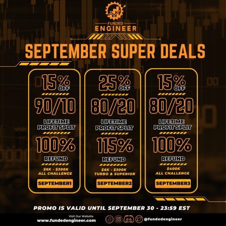 Funded Engineer’s September Promo: Trading Excellence Awaits!