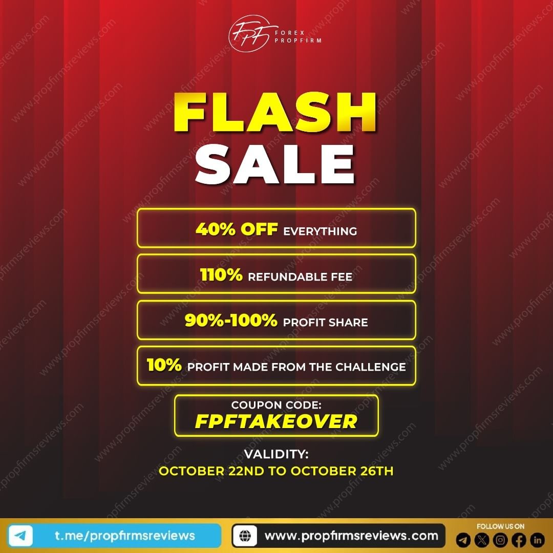 Forex Prop Firm's Flash Sale