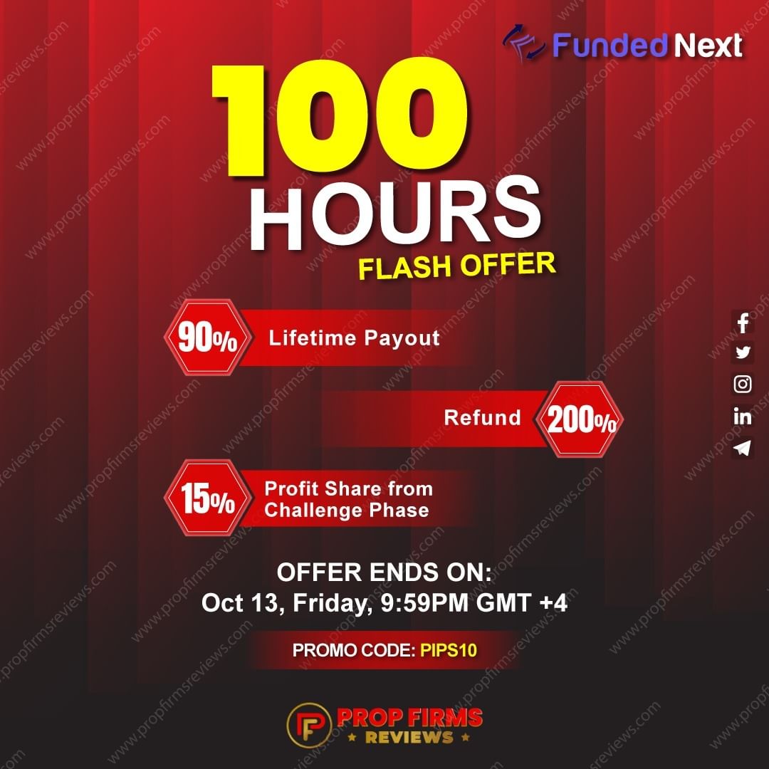 Funded Next 100 Hours Flash Offer