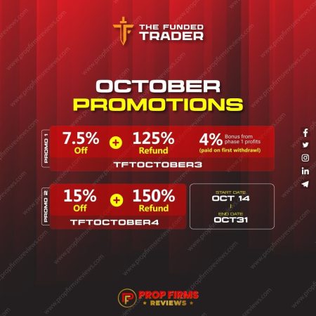 The Funded Trader – October Promotions!