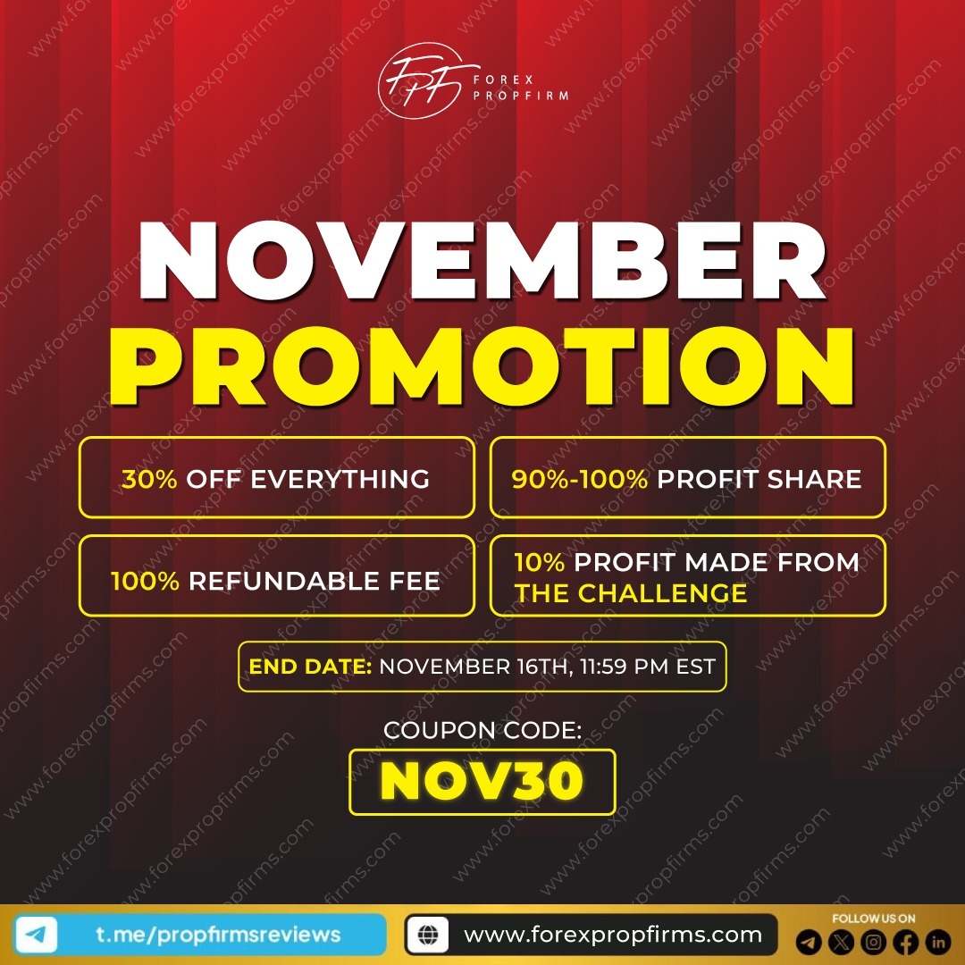 Forex PropFirm November Promo