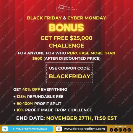 Unlock Forex PropFirm’s Black Friday & Cyber Monday Offer for Traders!