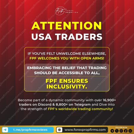 Forex PropFirm Embraces USA Traders with Open Arms!