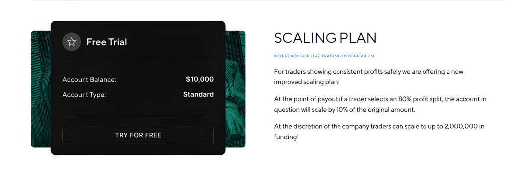 scaling plan - Quant Tekel 