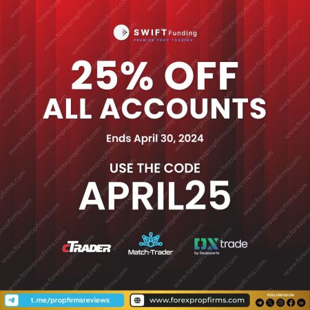 25% Off All Accounts at Swift Funding!