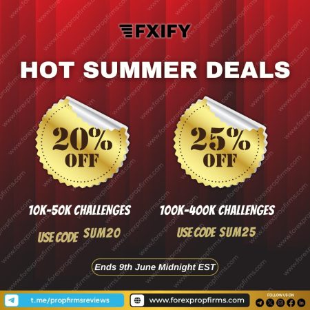 FXIFY: Summer Discounts on Trading Challenges!