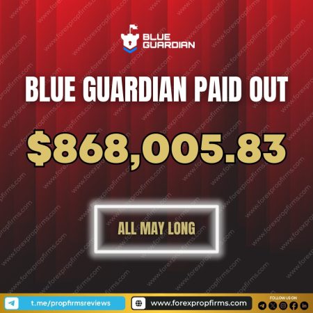 Blue Guardian Pays Out $868,005.83 in May!