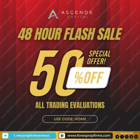 AscendX Capital 50% Off Trading Evaluations!