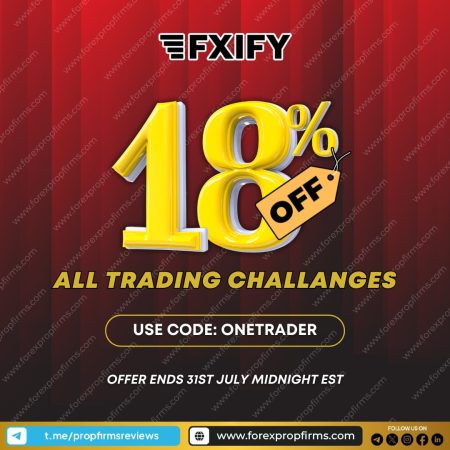 Save 18% on Trading Challenges at Fxify!