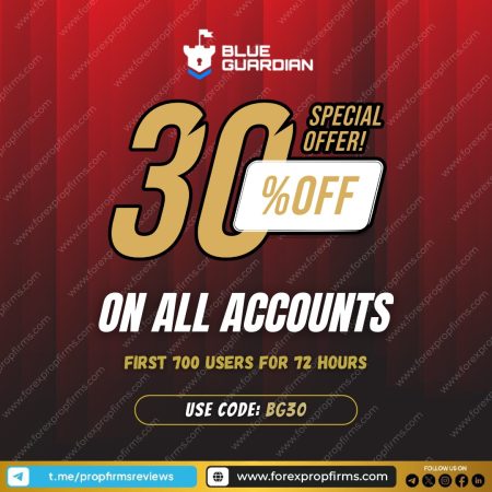 30% Off Blue Guardian Accounts – 72 Hours Only!