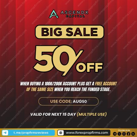 AscendX Capital: 50% Off + Free Account Deal!