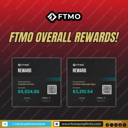 FTMO Rewards Top Traders for Outstanding Success!