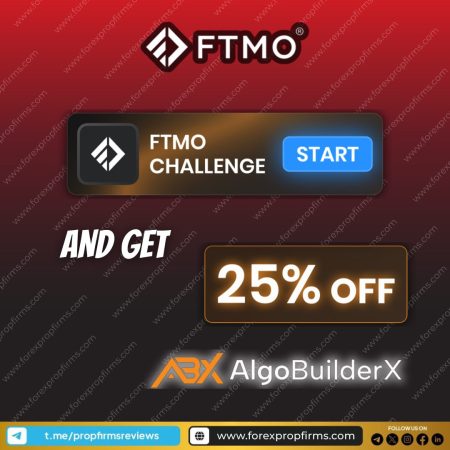 Unlock 25% Off AlgoBuilderX with FTMO Challenge!