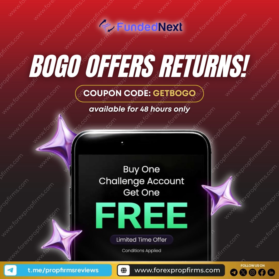 FundedNext BOGO Offer