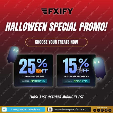 FXIFY’s Spooky Savings: Up to 25% Off in October!