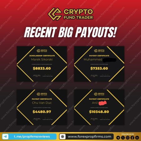 Top Trader Payouts at Crypto Fund Trader!