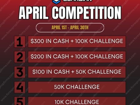 Join the Blue Guardian April Competition Now!