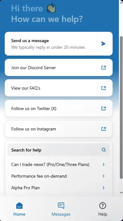 Customer support - Alpha Capital group