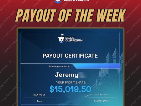 Blue Guardian Payout Certificate Success!