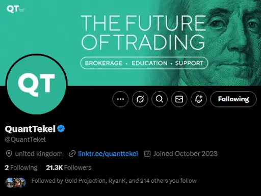 Quant tekel official x account