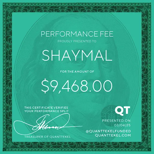Quant tekel payment proof 2
