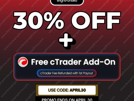 BrightFunded Launches Exclusive cTrader Promo: 30% OFF All Challenges!