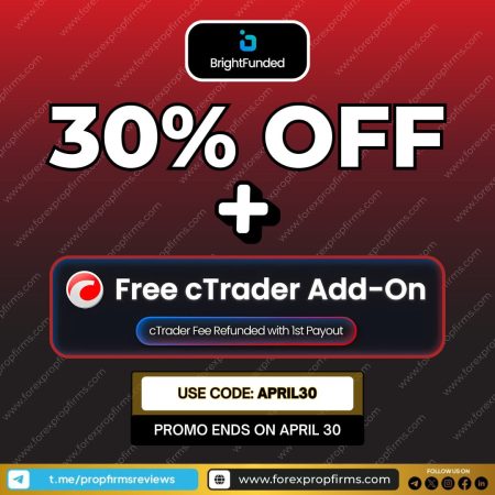BrightFunded cTrader Promo: 30% OFF All Trading Challenges!
